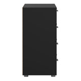Pepe Wide Chest of 8 Drawers in Black