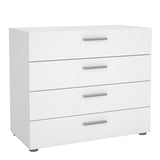 Pepe Chest of 4 Drawers in White