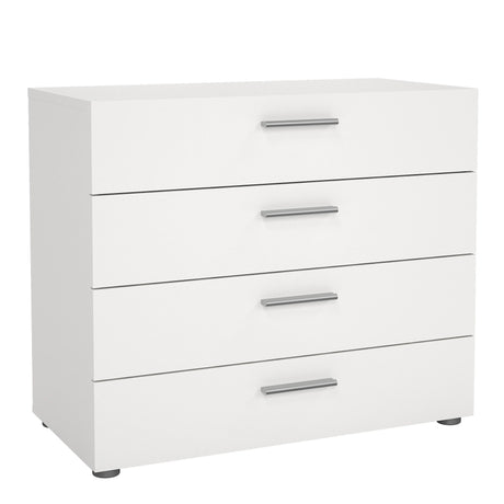 Pepe Chest of 4 Drawers in White
