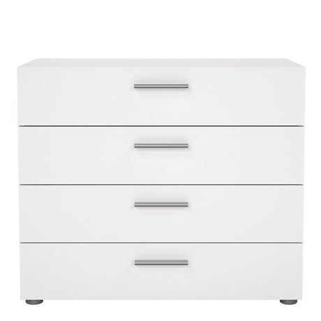 Pepe Chest of 4 Drawers in White