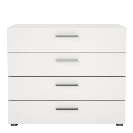 Pepe Chest of 4 Drawers in White