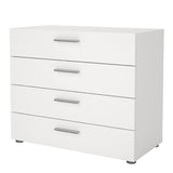 Pepe Chest of 4 Drawers in White