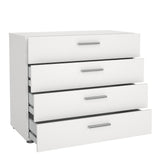 Pepe Chest of 4 Drawers in White