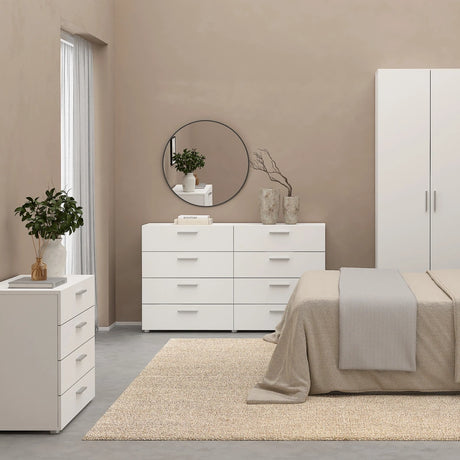 Pepe Chest of 4 Drawers in White