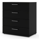 Pepe Chest of 4 Drawers in Black