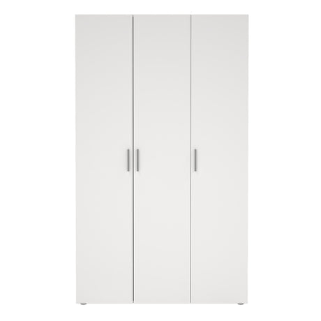 Pepe Wardrobe with 3 Doors in White