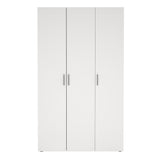 Pepe Wardrobe with 3 Doors in White
