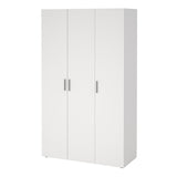 Pepe Wardrobe with 3 Doors in White
