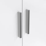 Pepe Wardrobe with 3 Doors in Oak with White High Gloss