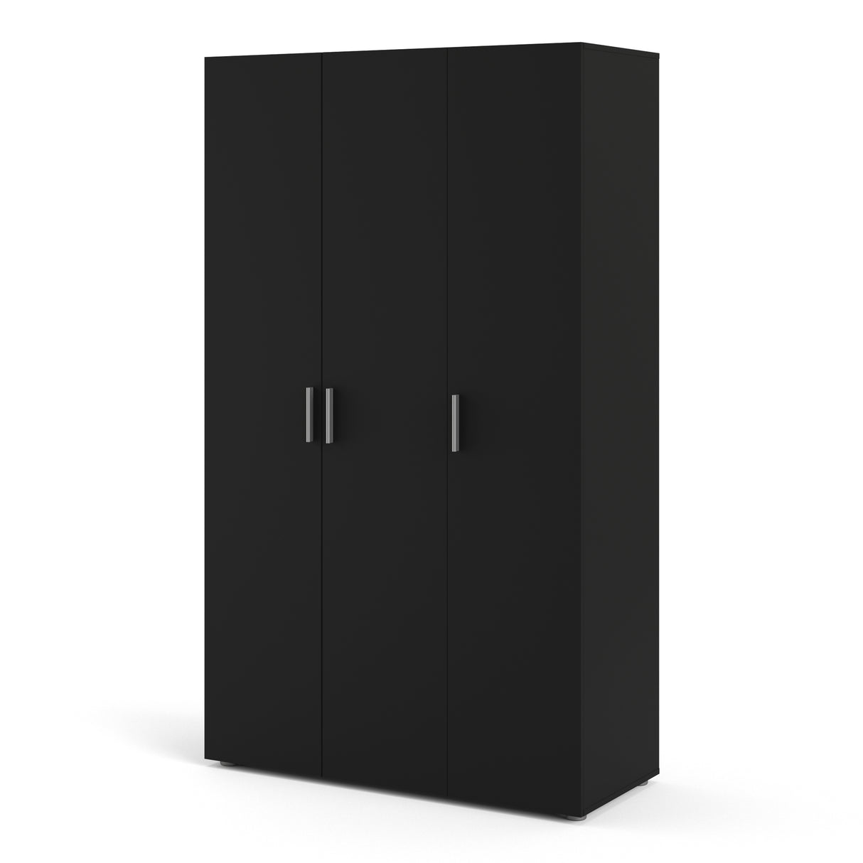 Pepe Wardrobe with 3 doors in Matt Black