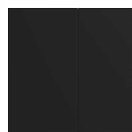 Pepe Wardrobe with 3 doors in Matt Black