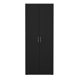 Pepe Wardrobe with 2 doors in Black