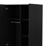 Pepe Wardrobe with 2 doors in Black