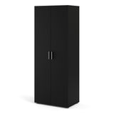 Pepe Wardrobe with 2 doors in Black