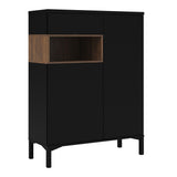 Roomers Sideboard 2 Door 1 Drawer in Walnut