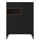 Roomers Sideboard 2 Door 1 Drawer in Walnut