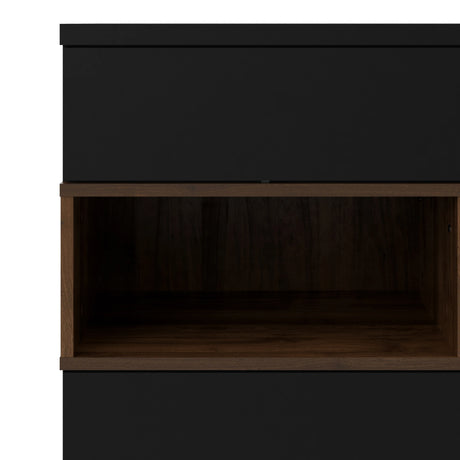 Roomers Sideboard 2 Door 1 Drawer in Walnut