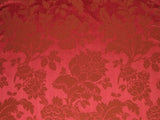 Damask Floral Claret / SR14262 (Per Metre)