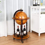 Italian Styled, Globe Drinks Cabinet with Wheels