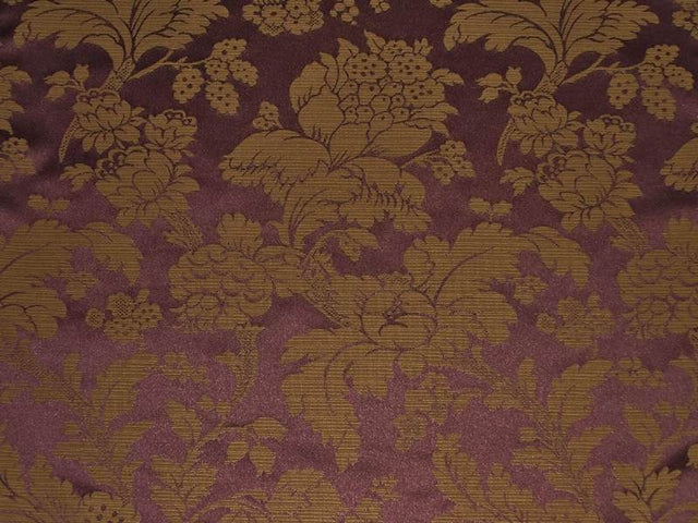Damask Floral Damson / SR14266 (Per Metre)