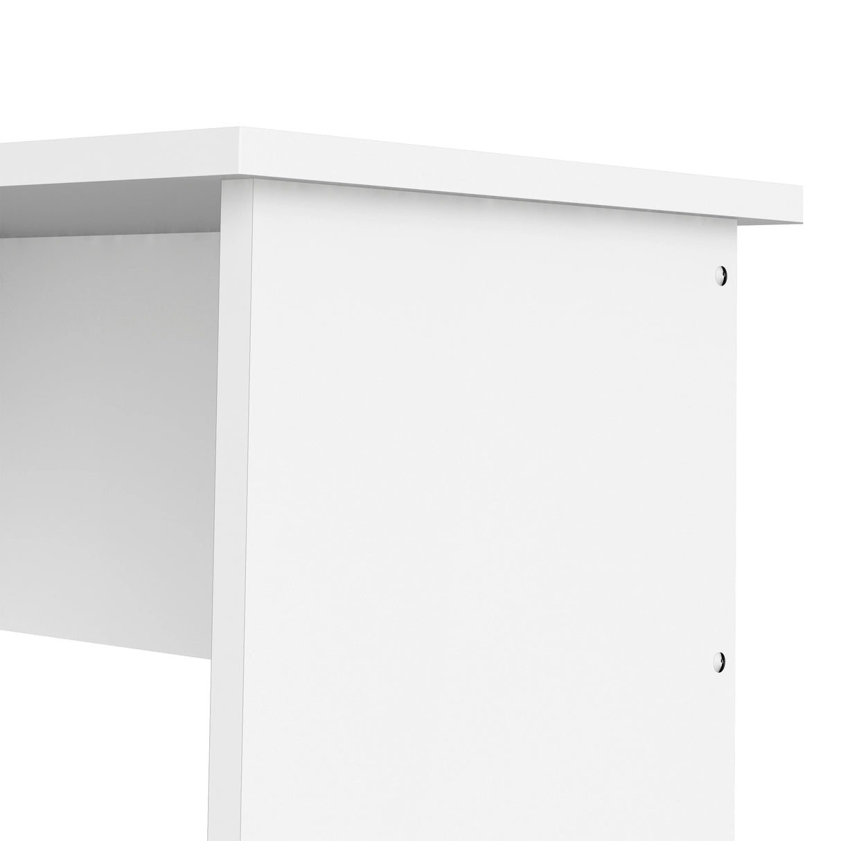 Function Plus Desk White 4 Drawers