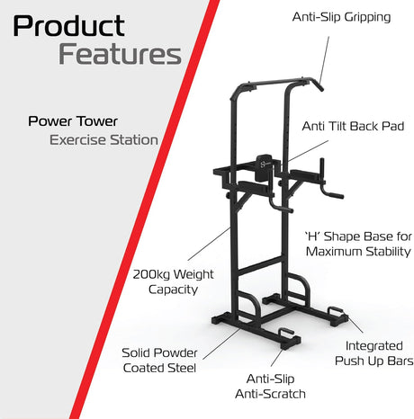 Body Revolution Parallettes/Dip Full Tower