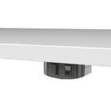 Prima Desk 150cm in Oak with Height Adjustable Electric Legs (Grey)