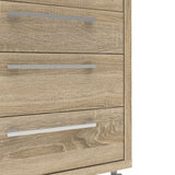 Prima Mobile Cabinet in Oak