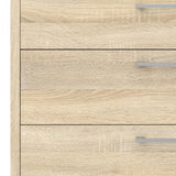 Prima Bookcase with Drawers and File Storage in Oak