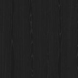 Prima Bookcase 3 Shelves with 2 Doors in Black Woodgrain