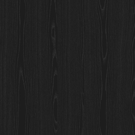 Prima Bookcase 3 Shelves with 2 Doors in Black Woodgrain