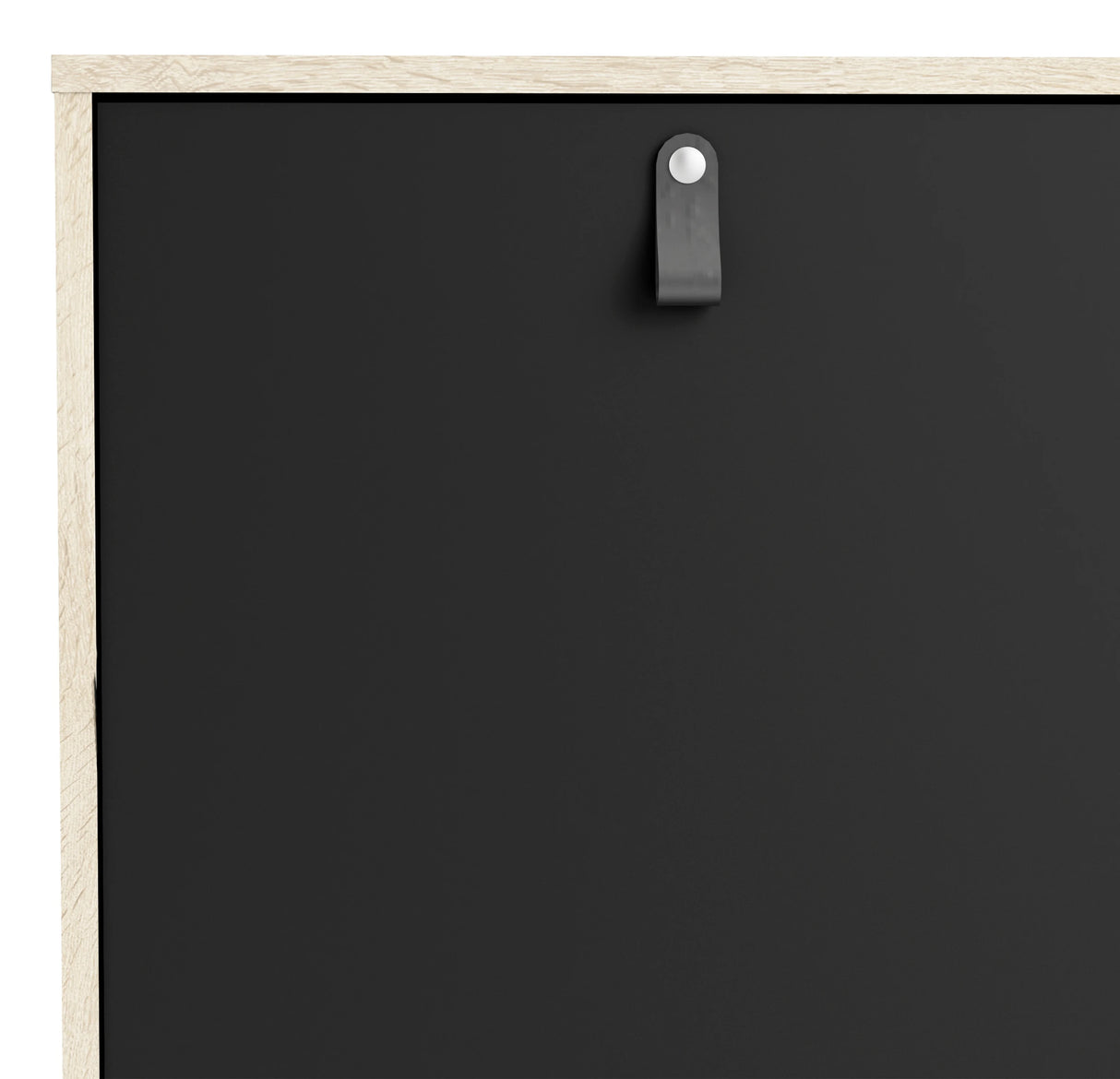 Stubbe Sideboard with 1 Door 3 Drawers in Black Oak