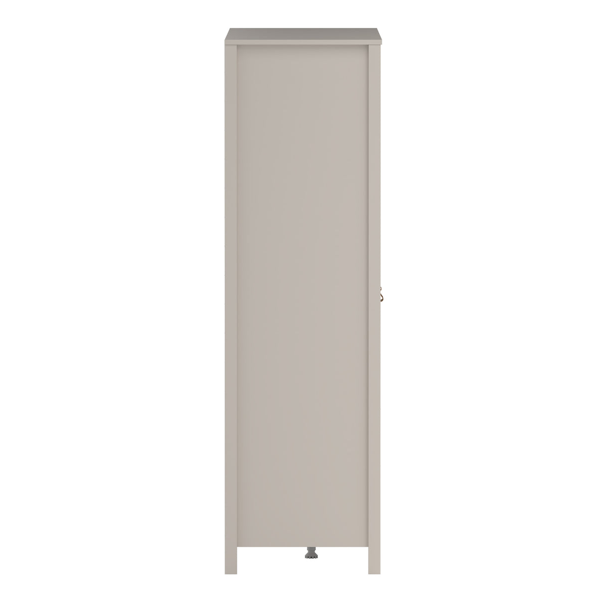 Barcelona Wardrobe with 2 Doors + 1 Mirror Door + 2 Drawers in Cashmere