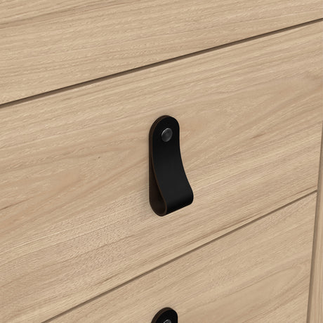 Barcelona Bedside Table 2 drawers in Jackson Hickory Oak