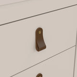 Barcelona Bedside Table 2 Drawers in Cashmere