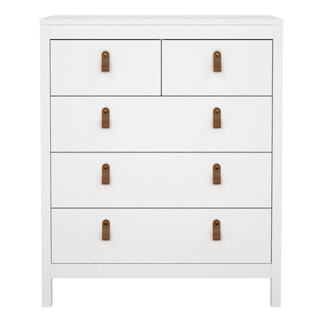 Barcelona Chest 3+2 Drawers in White