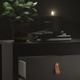 Barcelona Chest 3 Drawers in Matt Black