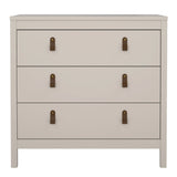Barcelona Chest 3 Drawers in Cashmere