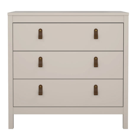 Barcelona Chest 3 Drawers in Cashmere