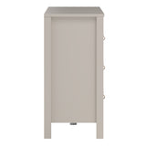 Barcelona Double Dresser 4+4 Drawers in Cashmere