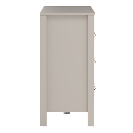 Barcelona Double Dresser 4+4 Drawers in Cashmere