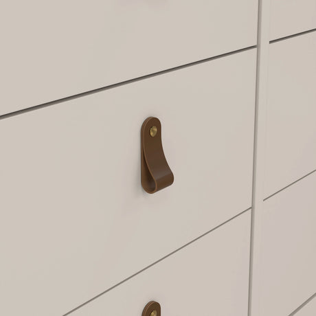 Barcelona Double Dresser 4+4 Drawers in Cashmere