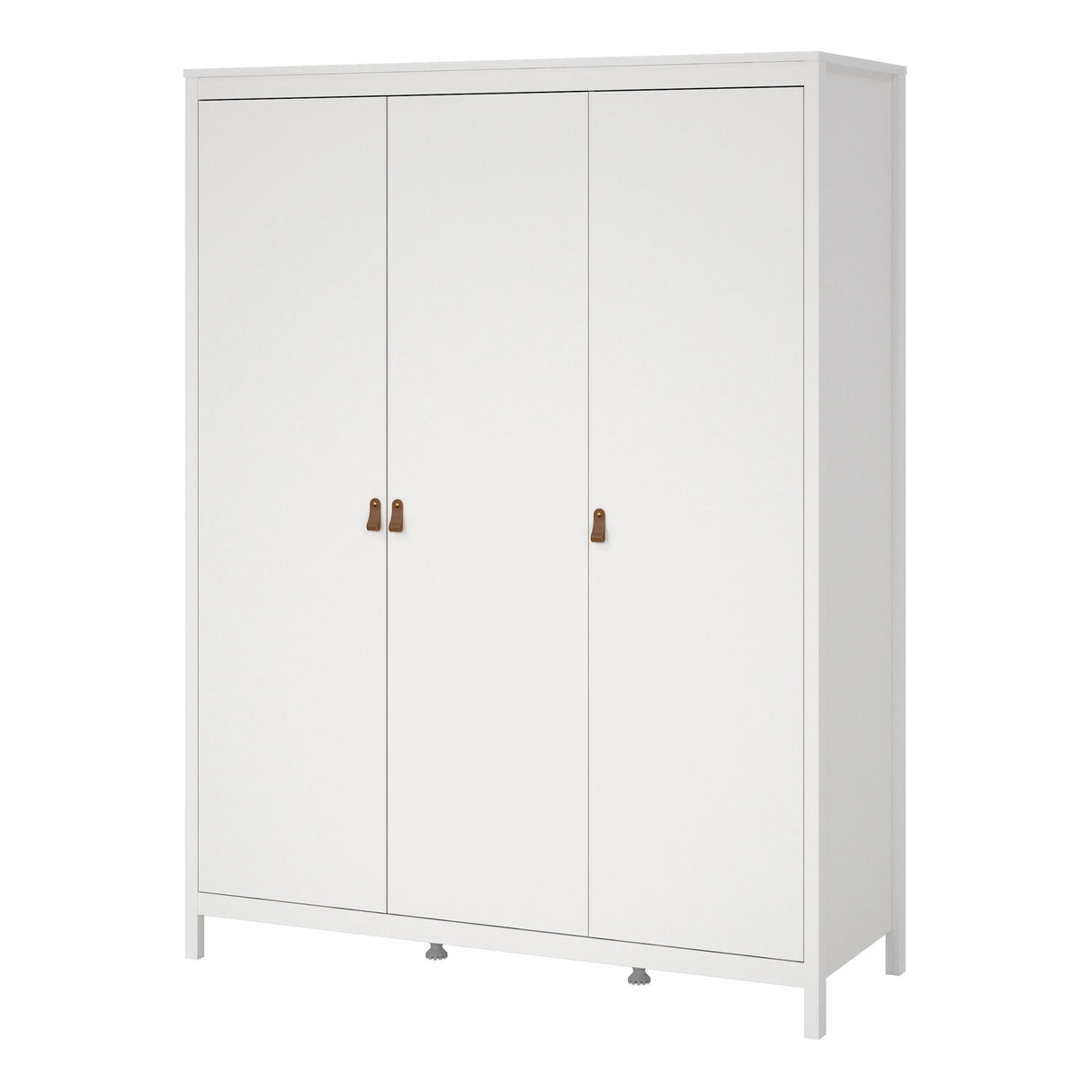 Barcelona Wardrobe with 3 Doors in White