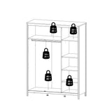 Barcelona Wardrobe with 3 Doors in Jackson Hickory Oak