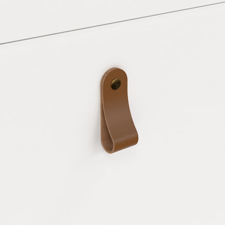 Barcelona Shoe Cabinet 4 Flip Down Doors in White