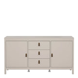 Barcelona Sideboard 2 Doors + 3 Drawers in Cashmere