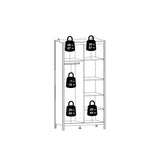 Barcelona Wardrobe with 2 Doors in White