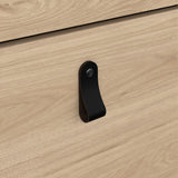 Barcelona Shoe Cabinet 2 Flip Down Doors in Jackson Hickory Oak