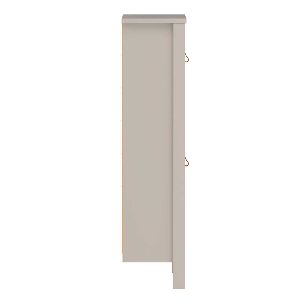 Barcelona Shoe Cabinet 2 Flip Down Doors in Cashmere