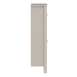 Barcelona Shoe Cabinet 2 Flip Down Doors in Cashmere